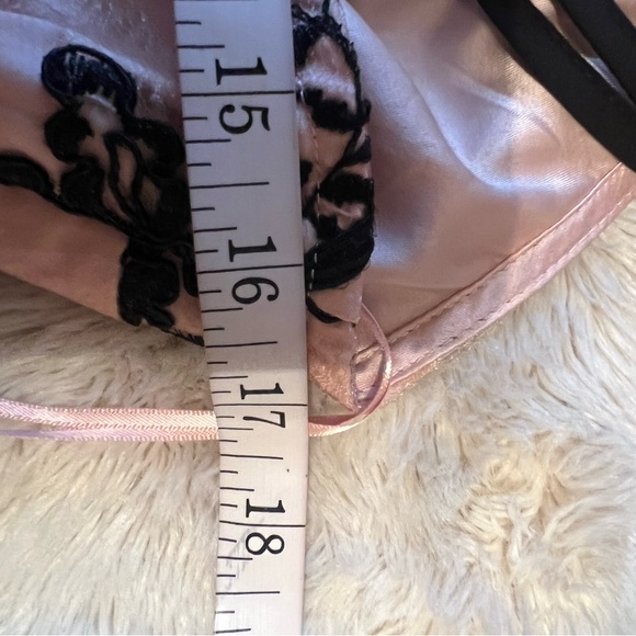 Anthropologie Black and Cream Lace Maxi Dress - Picture 5 of 6